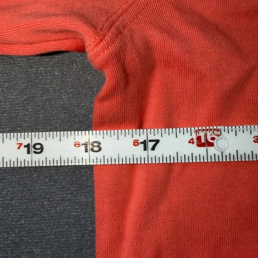 Vineyard‎ Vines Boys XL 20 Coral Orange Pima Cotton Quarter Zip Pullover Sweater